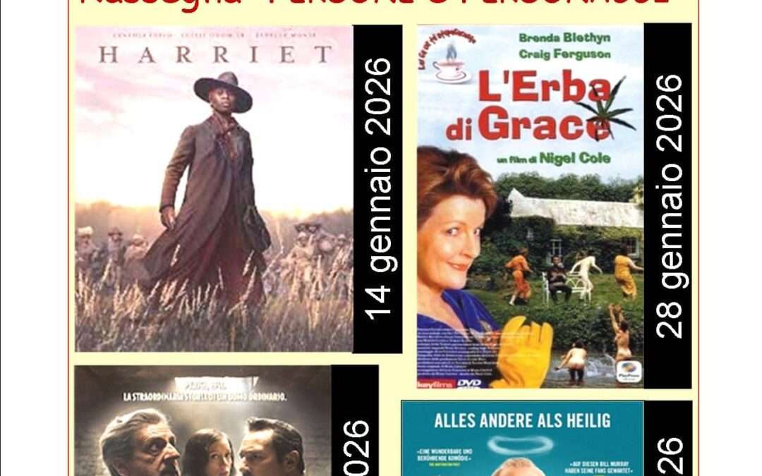 Cinema – Rassegna Persone e personaggi