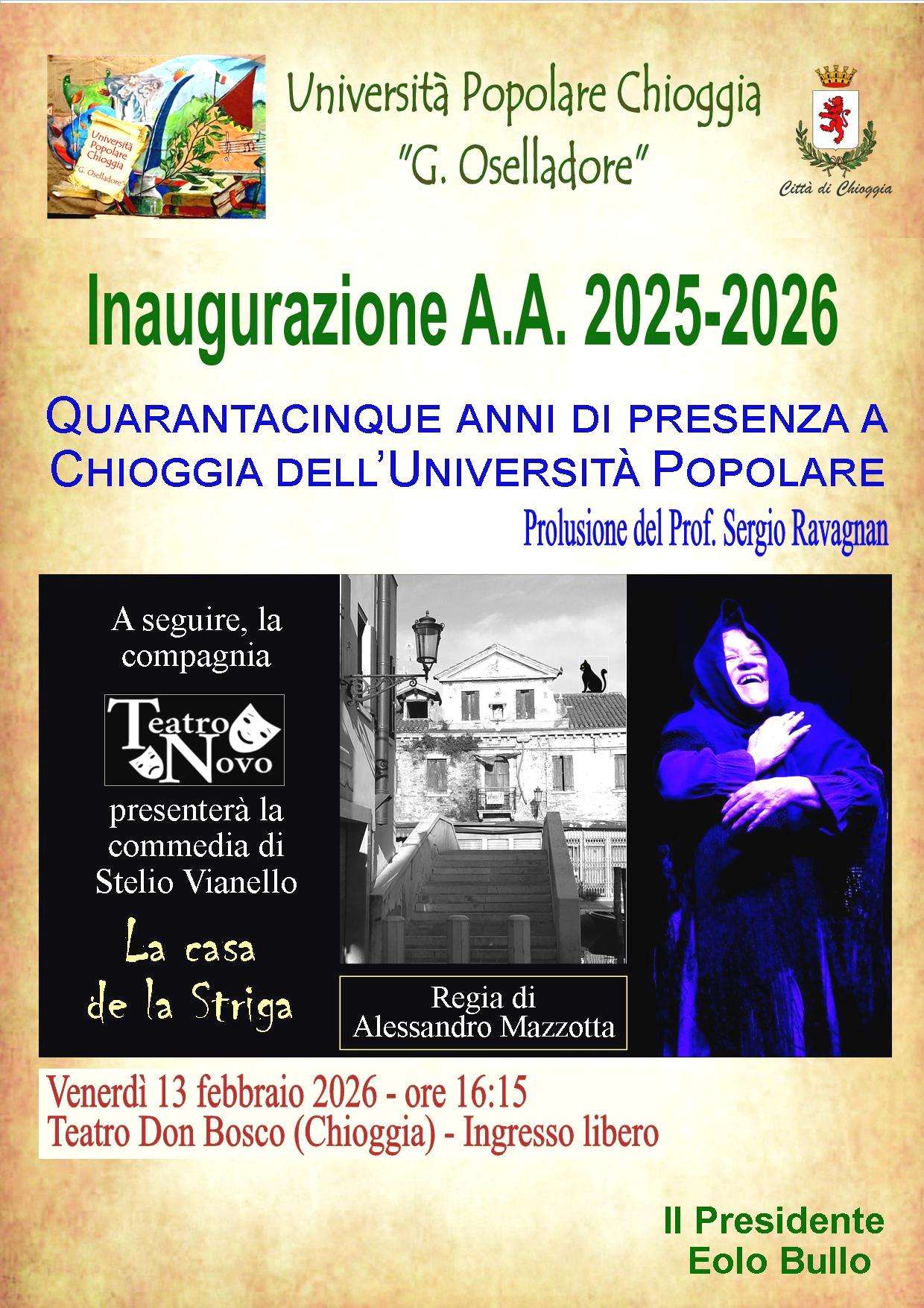 Inaugurazione 2025/2026